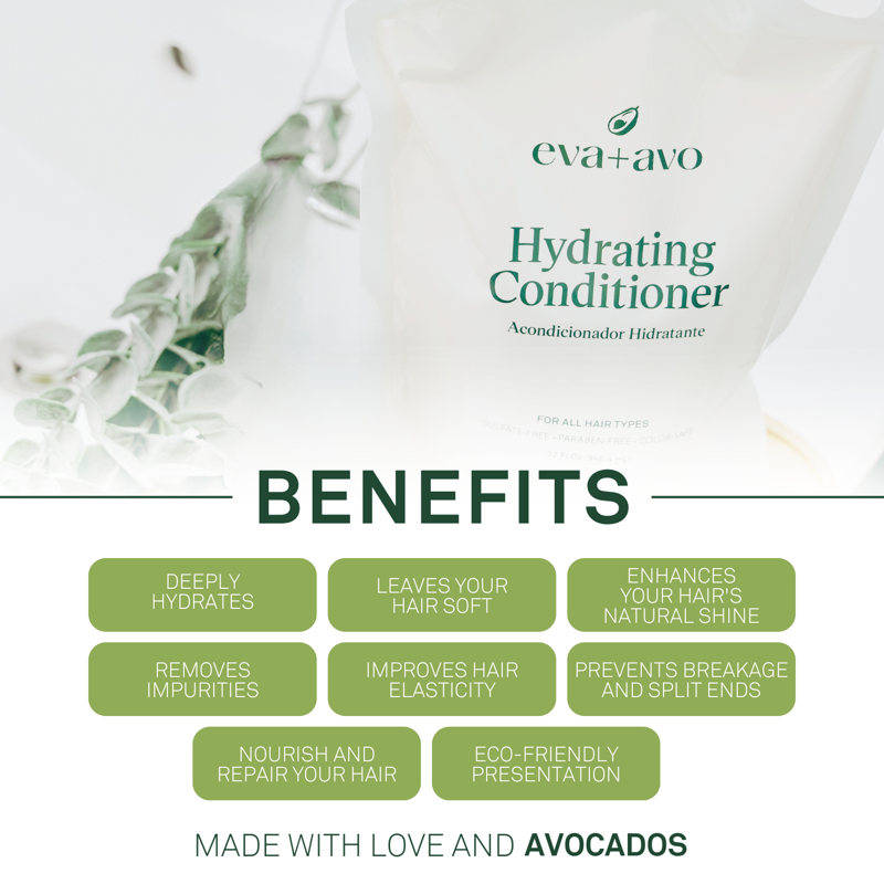 Sulfate Free Conditioner with Avocado Oil - 32 fl oz