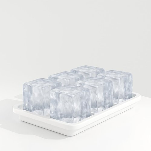 Large Silicone Ice Cube Trays 2 Pack 2 Inch Square Ice Molds with Removable Lid Easy Release BPA Free Big Ice Cube Tray for Whiskey Cocktail Old Fashioned Freezer Safe Stackable Design (Black)