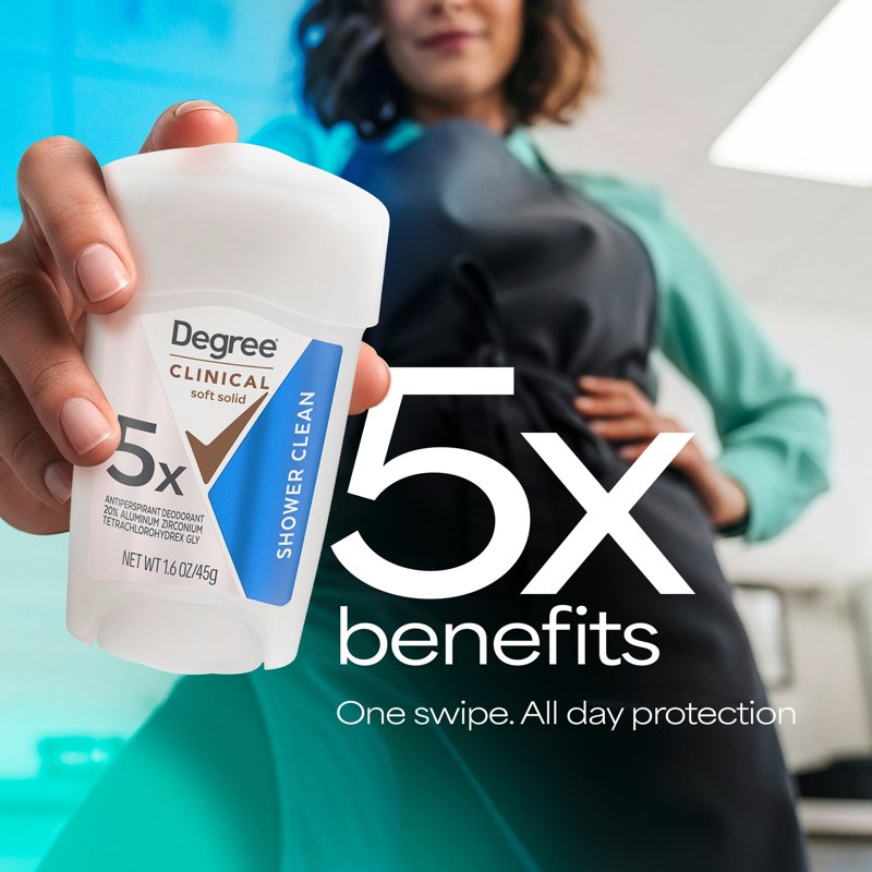 Clinical Strength Antiperspirant Deodorant, 96-Hour Protection, 3 Pack