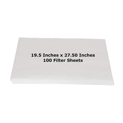 100-Pack OCSParts Footprint Deep Fryer Filter Paper - Replacement Deep Fryer Filter Sheets - 19" x 27" - Replaces All Footprint Filters - 100 Sheets