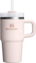 STANLEY Quencher H2.0 Tumbler - 20 oz Insulated Stainless Steel Cup with Handle & Straw | BPA-Free | Rose Quartz 2.0