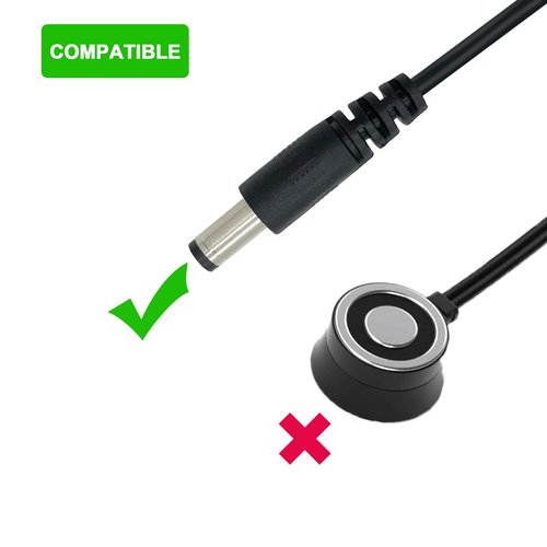 13.3V Charger Replacement for Shark VACMOP VC205 VM200 VC200 UM200 UM205 Cordless Hard Floor Vaccum Mop 10.8V Battery AC Adapter Power Cord 6.6 FT (DC Round Charging Port, Not for Magnetic)