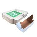 SCT white one-piece non-window bakery boxes, 10.75 x 6.75 x 3.63, white, paper, 250/carton