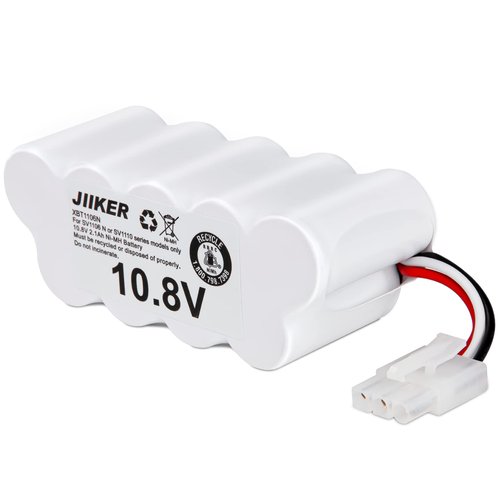 JIIKER XBT1106N Battery Replacement for Shark SV1110 SV1106N SV1106_N SV1110N SV116N Freestyle Navigator Cordless Stick Vacuum, 10.8V 2.1Ah Ni-Mh Battery
