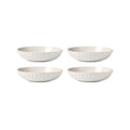 Lenox 897193 French Perle Scallop Pasta Bowls, Set of 4
