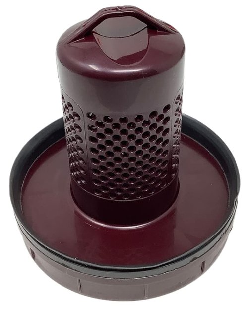 Shark ' Ninja Shark Filter Holder Cup Frame for NV650 NV650W NV651 NV651Q NV652 NV652C NV750 NV751 NV752 NV752BRN NV753 NV753C NV755 NV760 NV765 Rotator Lift-Away Vacuum, Clear and Black
