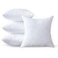 OTPIPCS 20 x 20 Pillow Inserts Set of 4 - Premium Soft and Fluffy 20 Inch Large Sofa Decorative White Square Throw Pillow Inserts Stuffing for Living Room Couch and Bedroom Interior Cushions