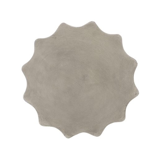 Richie Indoor Contemporary Lightweight Concrete Accent Side Table