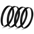 JEDELEOS Replacement Belts for Bissell Style 7/9/10 P/N 3031120 Powerforce Helix Cleanview Powerlifter Swivel Rewind Pet Vacuum Cleaners, Replace Parts 2031093 3031123 32074 1604129 BR-1007, Pack of 4