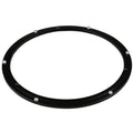 TamBee 18 Inch Lazy Susan Bearing Heavy Duty Metal Hardware Large Aluminum Turntable Lazy Susan Hardware Kit Parts Rotating Ring Mechanism for Puzzle Boards, Dining Tables (Base Only, Black)