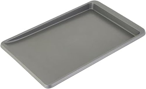 KitchenAid Nonstick Cookie Sheet - 10x15in Aluminized Steel for Perfect Baking | Contour Silver