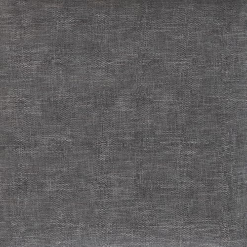 SIMPLIHOME Natasha 18 inch Wide Mid Century Square Mid Century Storage Ottoman with Tray in Slate Grey Polyester Linen, Assembled, For the Living Room, Entryway and Family Room