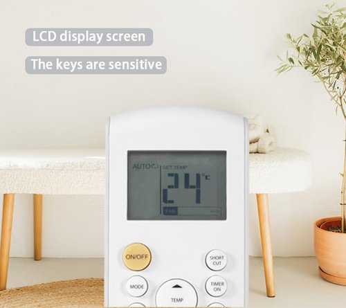 Replacement Remote Control for Midea MRCOOL FRIMEC Klimaire AC Air Conditioner R57B1/BGE RG52A2/BGEFU1 RG57/BGE RG57A/BGE RG57A1(B)/BGE RG57B/BGE RG57B/BGEFU1