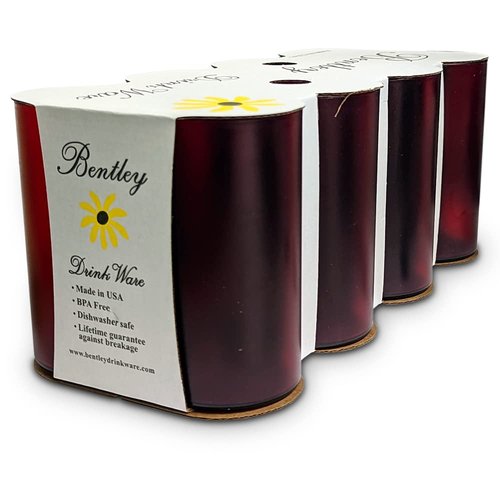BENTLEY Ruby 20 oz. Tumblers, Set of 8 (TM-4014)
