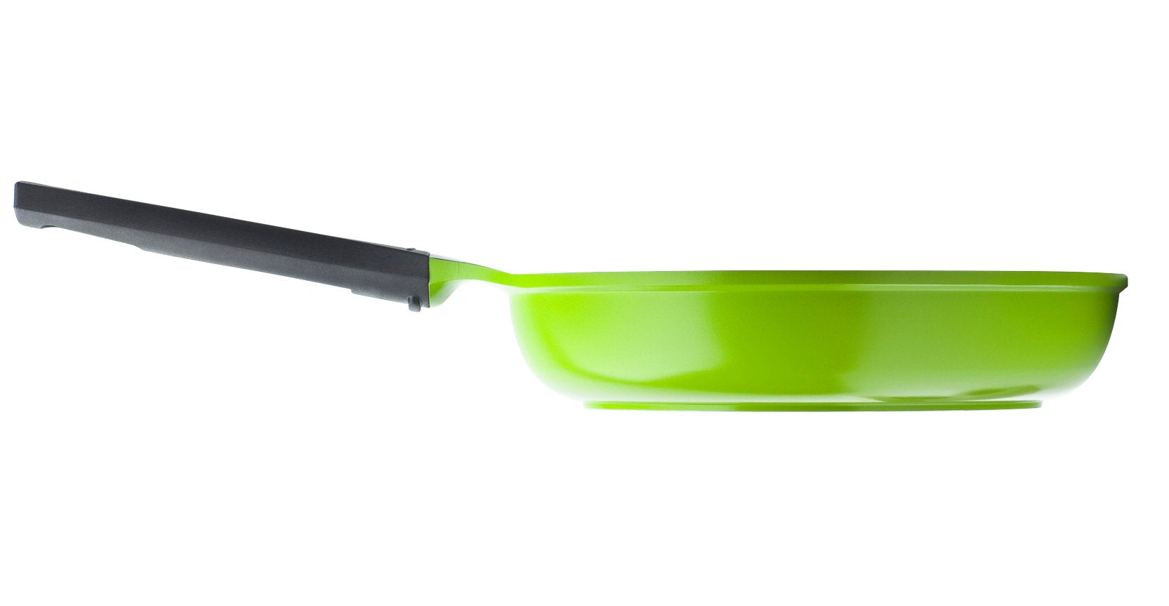 12" Green Ceramic Frying Pan by Ozeri, with Smooth Ceramic Non-Stick Coating (100% PTFE and PFAS Free)
