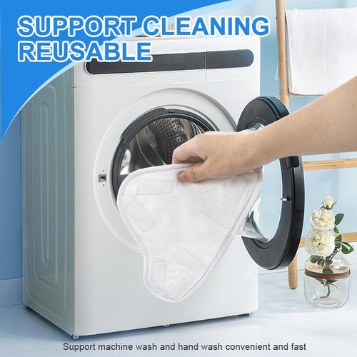 ANBOO 6 Packs Microfiber Steam Mop Replacement Washable Pads Compatible with H2O X5
