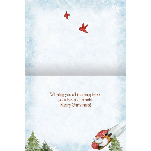 Lang, Let's Go Sledding Classic Christmas Cards