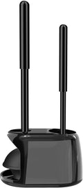 SetSail Toilet Brush and Plunger Set | Heavy-Duty Bathroom Cleaning Tools - Black
