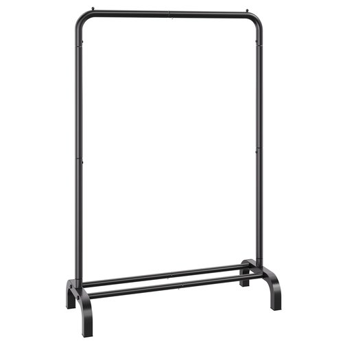 VEVOR Clothes Rack, Heavy Duty Clothing Garment Rack with Hanging Rod and Bottom Storage Area, Clothing Racks for Bedroom Guest Room