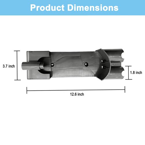 V8 Wall Mount Compatible with Dyson V7 V8 Cordless Vacuum Cleaner,Docking Station Accessory Wall Mount, Replaces Part # 967741-01