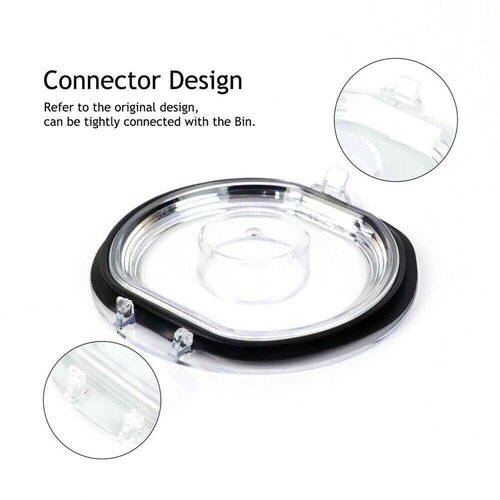 Bin Lid Cap for Dyson V7 V8 SV10 SV11 Vacuum Cleaner Replacement Cover with Sealing Ring