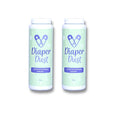 Diaper Dust - Diaper Deodorizing Powder with Activated Charcoal - Diaper Odor Eliminator, No Diaper Pail Needed, Portable and Unscented - Dusting Powder Diaper Smell Eliminator, 2 Pack