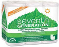 Regine Switzerland 100% Recycled Paper Towel Rolls - 2-Ply, White, 156 Sheets/Roll, 8 Rolls/Pack