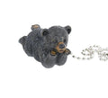 Slifka Black Bear Resin Ceiling Fan Pull Chain 10.5" Long