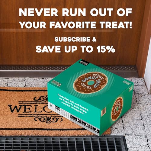 The Original Donut Shop Dark, Keurig Single Serve K-Cup Pods, Dark Roast Coffee Pods, 32 Count