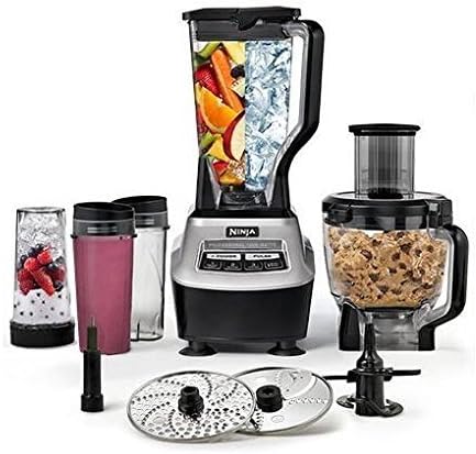 Ninja BL773CO Food Processor - Powerful Blender with 67 Oz Capacity - Black (Renewed)