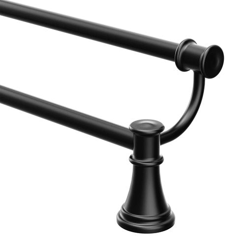 Moen YB6418NL Belfield 24-Inch Bathroom Double Towel Bar, Polished Nickel