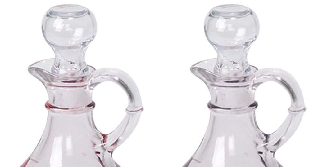 Sudbury Glass Cruet Set, 6 1/2 Inch, Set of 2