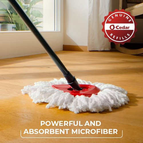 O-Cedar EasyWring Spin Mop Head Refill (Pack of 2)