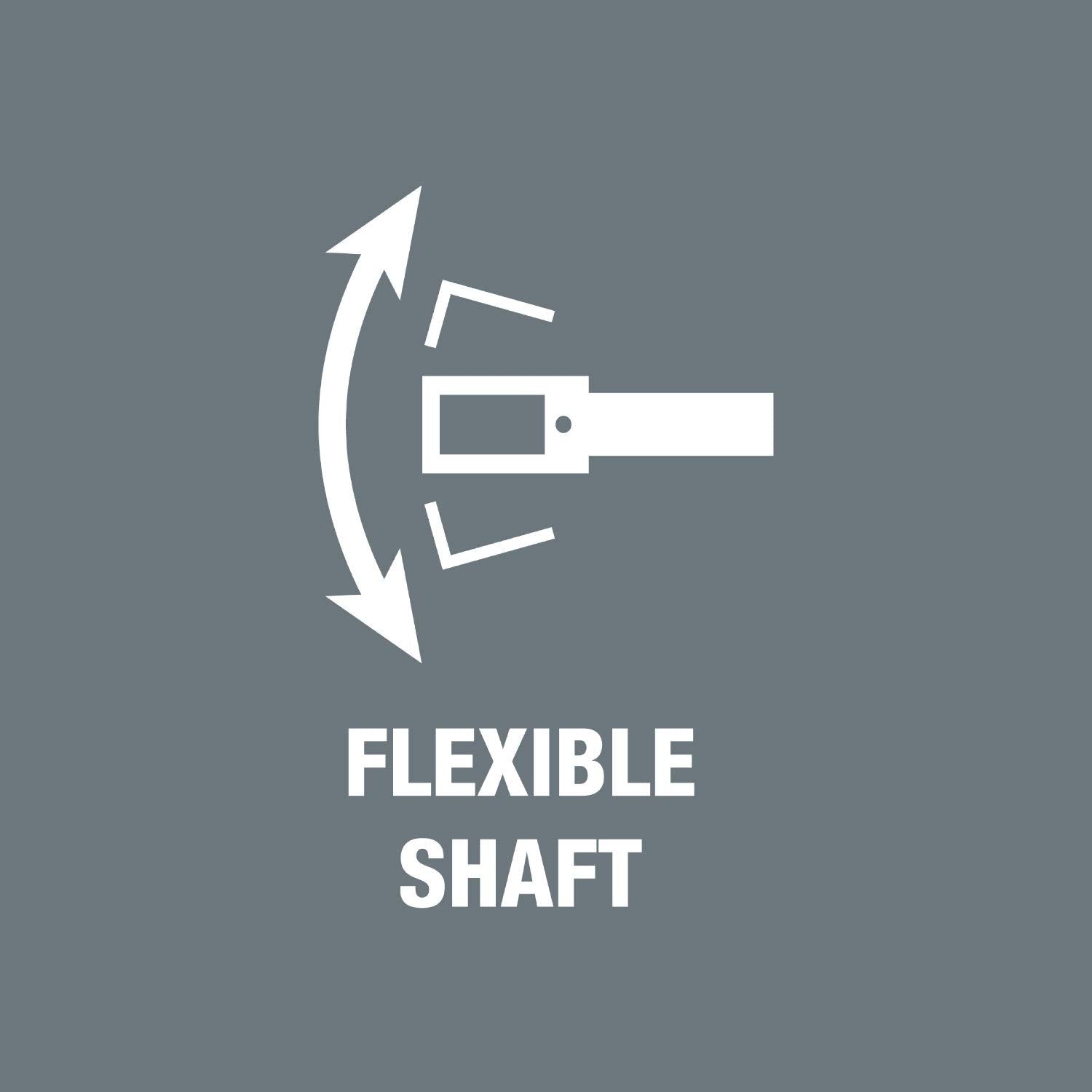 Wera Kraftform 392 Hexagon Screwdriver - Flexible Shaft with 1/4" Head & 177mm Blade Length
