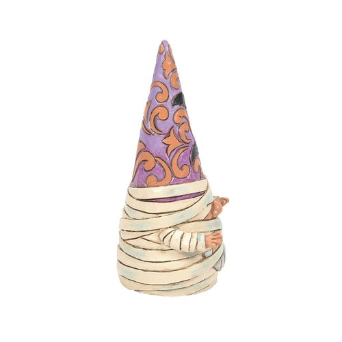 Enesco Jim Shore Heartwood Creek Mummy Gnome Figurine, 4.92 Inch, Multicolor