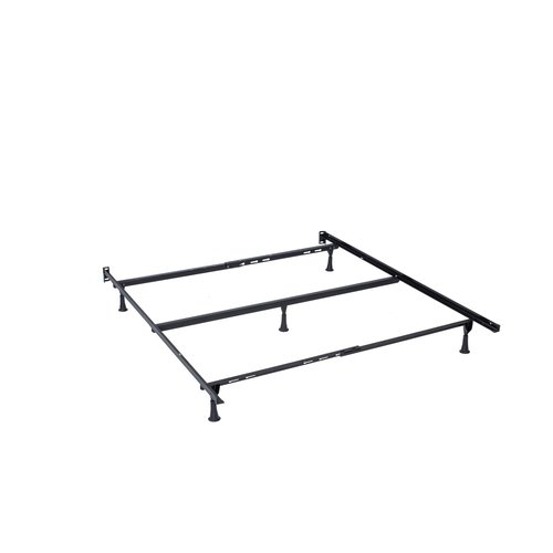 Hillsdale, Full/Queen Metal Headboard Only Frame, Black