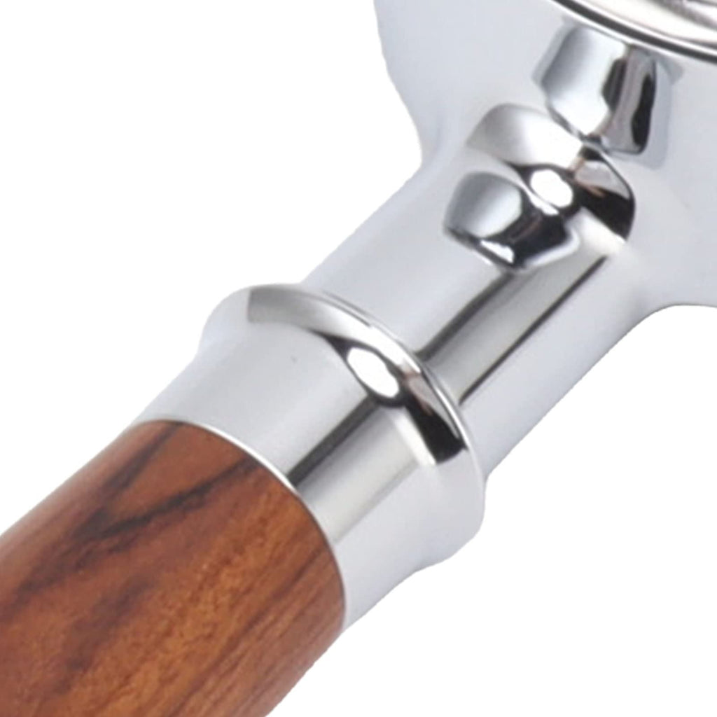 Bottomless Portafilter Ascaso Milesto Em19M2 Crem One Casadio Semremo Cimbali Royal Gemilai Bezzera Gaecm Filter Basket Thailand Rosewood Aluminum Alloy 2 Ears Portafilter