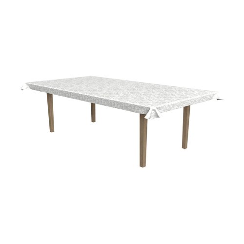 Beistle Masterpiece Plastic Lace Table Roll (white) Party Accessory (1 count) (1/Pkg) ("40""x100'") (50956)