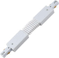 Skiennix H Type Track Lighting Connector - Flexible White 3-Wire Adjustable Accessory