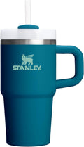 STANLEY Quencher H2.0 Tumbler - 20 oz Insulated Stainless Steel Cup with Handle & Straw | Coastal Teal