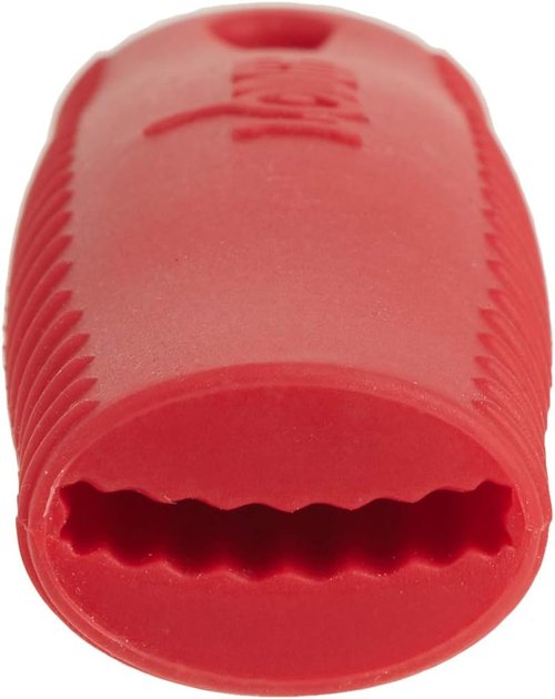Lodge Silicone Hot Handle Holder - Heat Resistant Up to 500° | Dishwasher Safe for Lodge Pans - Red