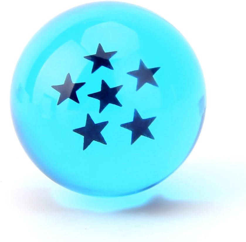 Viru Crystal Glass Ball Stars - Anime Collectibles Gift Box Set of 7 Pieces | 43mm Diameter