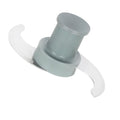 27055 S Smooth Blade Compatible with robot coupe Commercial Food Processor, Replacement for R201, R2, R2A, R2N, R2B, R2U, Stainless Steel Blade with Pitch, 1 Year Warranty