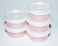 Tupperware Smidgets BPA-Free Light Pearl Pink 1 Ounce Containers Set of 5