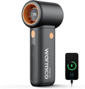 Warmco 10000mAh Turbo Portable Handheld Fan - 36H Runtime, USB Rechargeable, 5 Speeds & LED Display for Travel