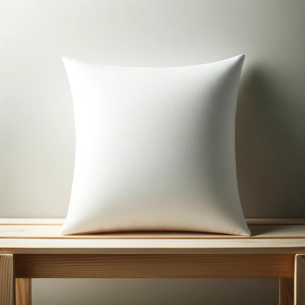 Calibrate Timing Pillow Inserts - Set of 4 Hypoallergenic Down Alternative Cushions | 18 x 18 Inches