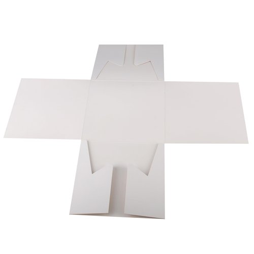 Cakebon Cake Boxes - 10x10x10 Inch 24-Pack Cajas para Pasteles - Cake Box with Window for Birthdays, Weddings and Parties