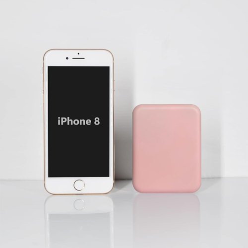 Kintion Compact LED Pocket Mirror - 1X/3X Magnification, Portable & Folding, Pink Travel Makeup Mirror