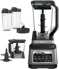 Ninja BN801 Professional Plus Kitchen System - 1400W Auto IQ Blender | Gray (Renewed)