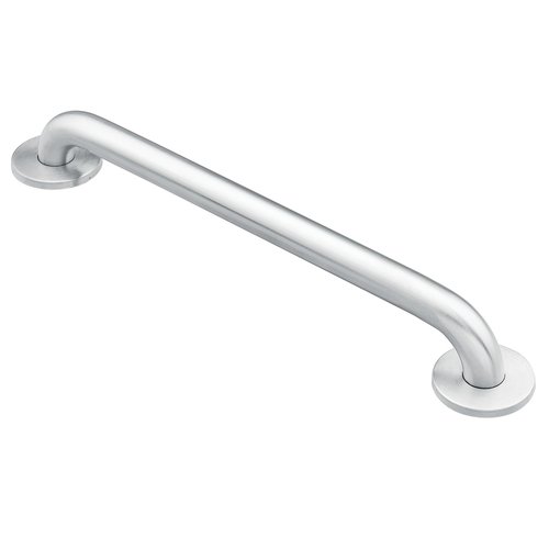 Moen DN8712 Bathroom Safety 12-Inch Stainless Steel Bathroom Grab Bar, Stainless